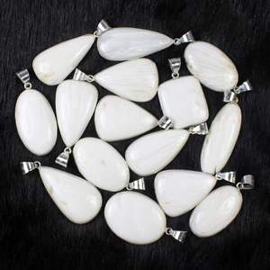 White Scolecite Bezel Pendant Charm Pendant Sterling Silver Pendant <b>Boho</b> <b>Necklace</b> Wholesale Scolecite <b>Necklace</b> Jewelry - Product Image 2