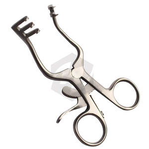 Retractor WEITLANER autoretención 130 mm 5,18 "3x2 puntas semi afiladas instrumentos médicos veterinarios quirúrgicos retractores Adson - Product Image 6