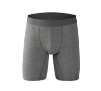 Fabricant OEM culottes/sous-vêtements/boxers/shorts pour hommes en polyester de marque de logo personnalisé respirant de haute qualité