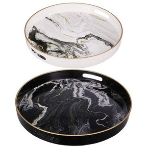 Bandeja de servicio de resina de una sola pieza Premium Diseño hecho a mano Material extra Premium al mejor precio - Product Image 5