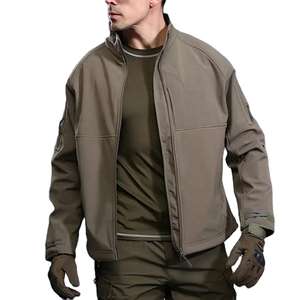 Chaqueta Impermeable para Hombre, Chaqueta Softshell Personalizada con Logotipo, Cortavientos Impermeable, Chaqueta Softshell de Poliéster para Hombre, Servicio OEM - Product Image 6