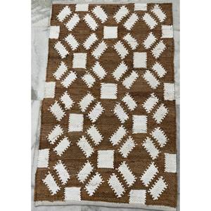 Handmade <b>Jute</b> <b>Rugs</b> For Home Decors Textile Indian Handmade Braided <b>Jute</b> <b>Rug</b> Cotton Mixed <b>Jute</b> Carpet - Product Image 2