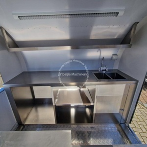 Compre Remolque Food Truck Móvil Totalmente Equipado <span class=keywords><strong>para</strong></span> Venta de Pizza, Helado, Café, Perros Calientes con Cocina Completa en Venta - Product Image 6