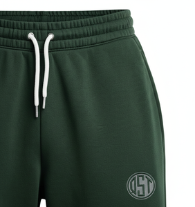 กางเกงวอร์มผู้ชายเอวยางยืด มีเชือกผูก กระเป๋าซิป ทรงปกติ ผ้าฝ้าย 100% สำหรับฤดูร้อน รับผลิตแบบ OEM - Product Image 4