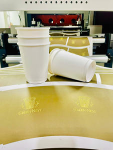 Vasos de Papel Desechables con Aislamiento Térmico de Doble Pared y Pared Simple para Llevar Café Bebidas Calientes Rápidas Precio Económico - Product Image 5