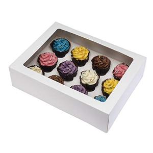 Custom <b>Christmas</b> Bakery <b>Boxes</b> Eco-Friendly Paperboard Cake <b>Boxes</b> with Window Offset Printing Food Grade Packaging Best Seller - Product Image 1