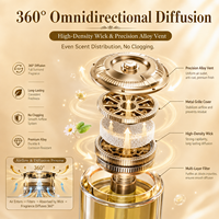 Diffuseur d'air frais en verre personnalisé avec logo, parfum de luxe pour voiture, neutraliseur d'odeurs, élimine les odeurs, parfum longue durée