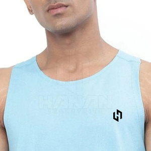 Camisetas sin mangas de gimnasio personalizadas para hombre Camisetas sin mangas de algodón de alta calidad para entrenamiento Deportes Gimnasio Camisetas sin mangas para hombres de Pakistán - Product Image 3