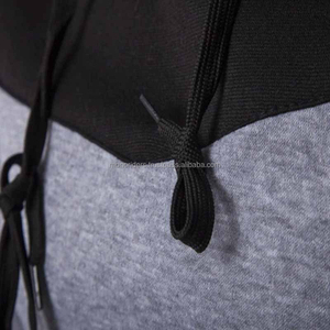 Sweats à capuche 100% coton personnalisés pour femmes col montant lâche polaire demi-fermeture éclair pull lourd sport salle de sport fitness coupe teint uni - Product Image 5