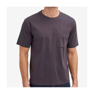 Camiseta de Verano para Hombre 100% Algodón, Transpirable, Ecológica, de Manga Corta, Cuello Redondo, Estilo Casual, Corte Regular, Básica - Product Image 3