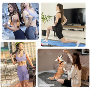 Pantalones cortos de mujer de precio barato de fabricación de fábrica para mujer recién llegados pantalones cortos de Yoga de último diseño para mujer - Product Image 4