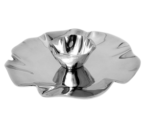 Plateau en acier inoxydable en forme de pieuvre argenté de forme personnalisée Bol à croustille et trempette Vaisselle de service décorative - Product Image 6