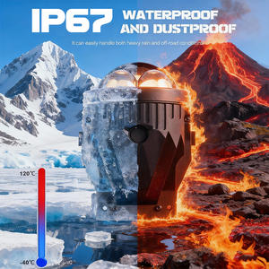 Xenplus LF24 Universal, Faros <span class=keywords><strong>Antiniebla</strong></span> LED de 3 Pulgadas, Color Blanco, 160W, 56000LM, Bi-LED H4 12V, Luz Láser LED para Conducción/<span class=keywords><strong>Antiniebla</strong></span> para Automóvil - Product Image 5