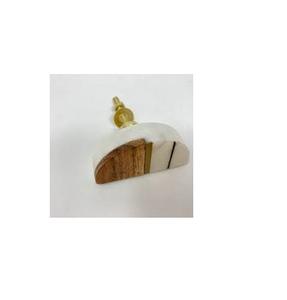 Perillas de Madera de Mármol Craft Valley Modelo AK-1504, Acabado Natural Hecho a Mano, Herrajes de Muebles de Lujo Duraderos, Dormitorio Moderno - Product Image 1