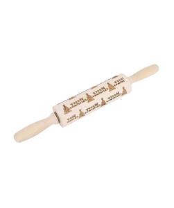 Essential Christmas <b>Baking</b> Tools <b>Set</b> - Wooden Rolling Pin with Cake <b>Baking</b> Supplies for Fondant Pasta and Pastry - Perfect Bakin - Product Image 1