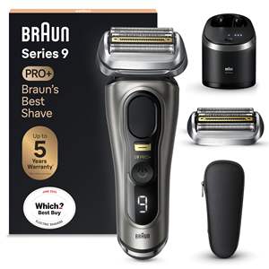 Rasoir électrique 5 têtes pour hommes, étanche IPX7, rasoir de voyage avec étui en cuir et tête de rasoir de rechange, pour le corps - Product Image 1