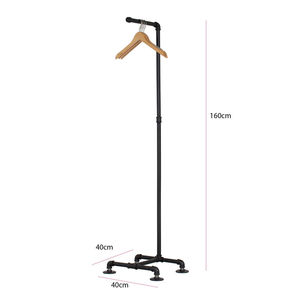 GQA68030 Porte-vêtements sur pied en acier, inspiré des tuyaux d'évacuation, pour armoire et usage commercial - Product Image 4