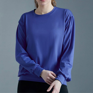 เสื้อกันหนาวผ้าฝ้ายมีฮู้ดสำหรับผู้หญิงพิมพ์โลโก้แบบสวมหัว - Product Image 4