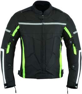 Chaqueta de Motociclismo Deportiva, Tallas Grandes, Transpirable, Anti-UV, Ignífuga, de Secado Rápido, 100% Poliéster con Protección - Product Image 2