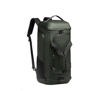 ถุงผ้าไนลอนกันน้ำความจุขนาดใหญ่สำหรับการเดินทางกระเป๋ายิมทนทานสำหรับฟิตเนสกระเป๋าเดินทางพับได้หลายซิป - Product Image 2