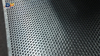Tôle métallique perforée sur mesure, panneau en acier perforé, maille métallique perforée, tôle à trous ronds, fabrication OEM, livraison directe d'usine