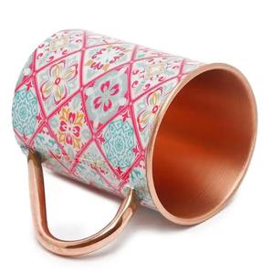 Tasse de conception imprimée en métal de haute qualité pour boire à bas prix en Inde - Product Image 6