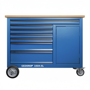 Banco de Trabajo Móvil Gedore con Surtido de 198 Herramientas para Gabinetes de Herramientas - Product Image 3