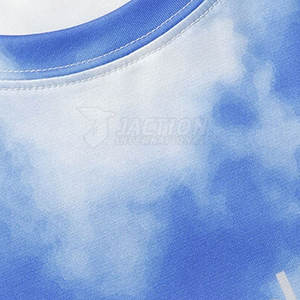 Camiseta de Sublimación Sólida con Logotipo Personalizado Estilo 2025 para Hombre, 100% Algodón, Secado Rápido, Transpirable, Ligera y Holgada - Product Image 6