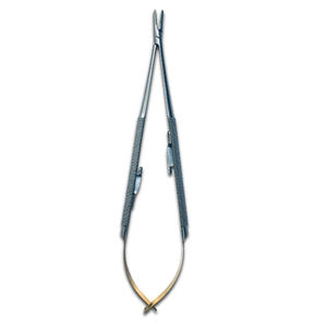 Fórceps rectos Castroviejo, instrumentos de microcirugía de 5,5 ", fórceps quirúrgicos para orejas, ojos, nariz y garganta - Product Image 3