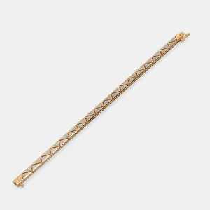 สร้อยข้อมือเพชรเม็ดเล็กๆที่ทันสมัยและทันสมัยในเครื่องประดับชุบทองเงินสเตอร์ลิงสำหรับเป็นของขวัญ - Product Image 4