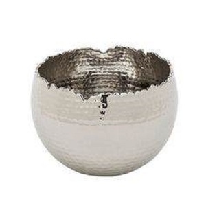 Diseño en relieve Latón Metal Fancy Food And Fruit Bowls Venta al por mayor Decoración de mesa Comida y postre Servidor Ware Bowls para la venta - Product Image 2
