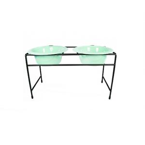 Meilleur vendeur bol rond en métal pour chien taille personnalisée bol de nourriture pour chat antidérapant de haute qualité Solution d'alimentation élégante et durable - Product Image 6