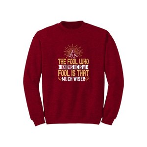 Sweat-shirt en coton mélangé Style décontracté Bouddha Thèmes Imprimer 12 options de couleur 260-280 GSM Design personnalisable Placement Hiver ODM - Product Image 1