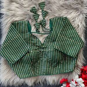 Nueva Llegada de Blusa Mono Banglori con Bordado de Zari y Lentejuelas, Fabricante y Proveedor de Surat a Precio de Mayoreo - Product Image 5