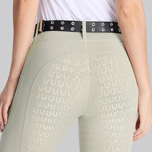 Pantalones Ecuestres Cómodos de Primera Calidad con Tela Interior Suave y Soporte de Agarre - Product Image 4