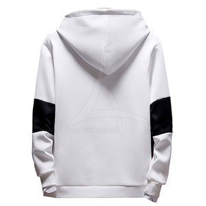 เสื้อฮู้ดดี้ผู้ชาย ผ้าทนทาน สวมใส่สบาย ทรงปกติ ลายเรียบ สีพื้น สำหรับฤดูใบไม้ร่วง ผลิตจากผ้าฝ้าย 100% ระบายอากาศได้ดี เป็นมิตรต่อสิ่งแวดล้อม - Product Image 2