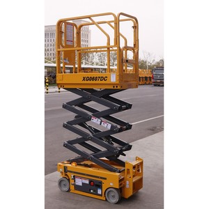 Plataforma Elevadora de Tijera Móvil Hidráulica XG0708DC de 7 m con Baterías de Plomo-Ácido de 115 Ah para Hoteles, Nueva Condición, Venta de Elevador de Tijera - Product Image 4