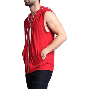 Camiseta Deportiva sin Mangas para Hombre, con Capucha, Tela Premium, para Entrenamiento, Fitness y Uso Diario - Product Image 4