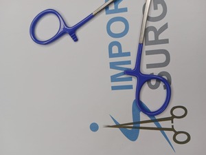 Porte-aiguille en acier inoxydable de haute qualité instruments chirurgicaux outil de suture médical pince hémostatique réutilisable courbe droite - Product Image 4