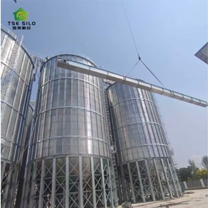 Silo à fond trémie pour usine de mouture de céréales, stockage de riz et de paddy |   Structure en acier à longue durée de vie - Product Image 2