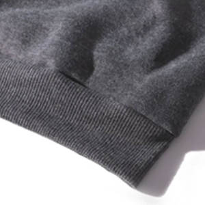 Sudadera con capucha para hombre de algodón orgánico 100% | Ropa de calle ecológica lavada con enzima de rizo francés de gran tamaño | OEM y ODM disponibles - Product Image 3