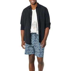 Ensemble T-shirt et short décontracté pour homme, personnalisé, été, 100% coton, respirant, qualité supérieure, vente en gros - Product Image 4