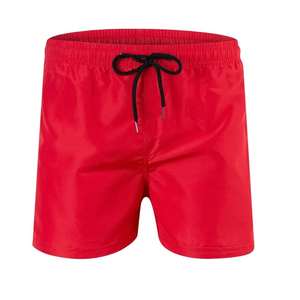 Shorts pour hommes en coton 100% avec taille élastique et cordon de serrage, couleurs personnalisées, fabrication au Pakistan. - Product Image 3