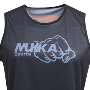 Polyester personnalisé hommes Sublimation uniforme de basket-ball réversible maillot de basket-ball sublimation débardeur maillot de basket-ball - Product Image 3