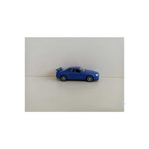 Nissan Skyline Gt-r R34 in metallo modello di auto giocattolo (con targa) 12 Cm un pezzo
