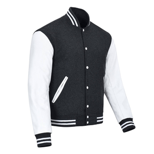 Chaqueta Varsity informal y moderna para hombre, de moda, precio económico, logotipo personalizado, ligera, de alta calidad. - Product Image 2