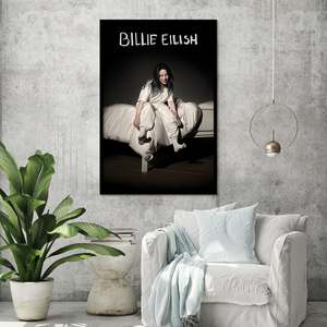 Póster Moderno de Billie Eilish, 'When We All Fall Asleep, Where Do We Go?', para Decoración de Pared - Product Image 3