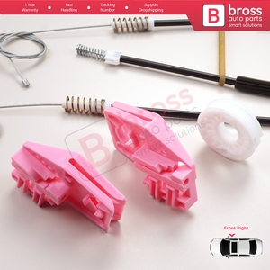 Kit de réparation de lève-vitre avant droit BWR5043 pour Superb MK2 B6 3T 3T4 3T5 2008-2015 5 portes 3T0837402 - Product Image 6