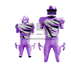 Premium American Football Uniform Jersey Pants 100% Polyester Anti-Bacterial Quick Dry Breathable Short Custom Team <b>Name</b> Adult - Product Image 2