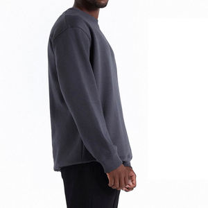 Haute qualité hommes sweat vêtements de sport vêtements de Fitness à manches longues tricots col rond pull pull décontracté sweat pour hommes - Product Image 4